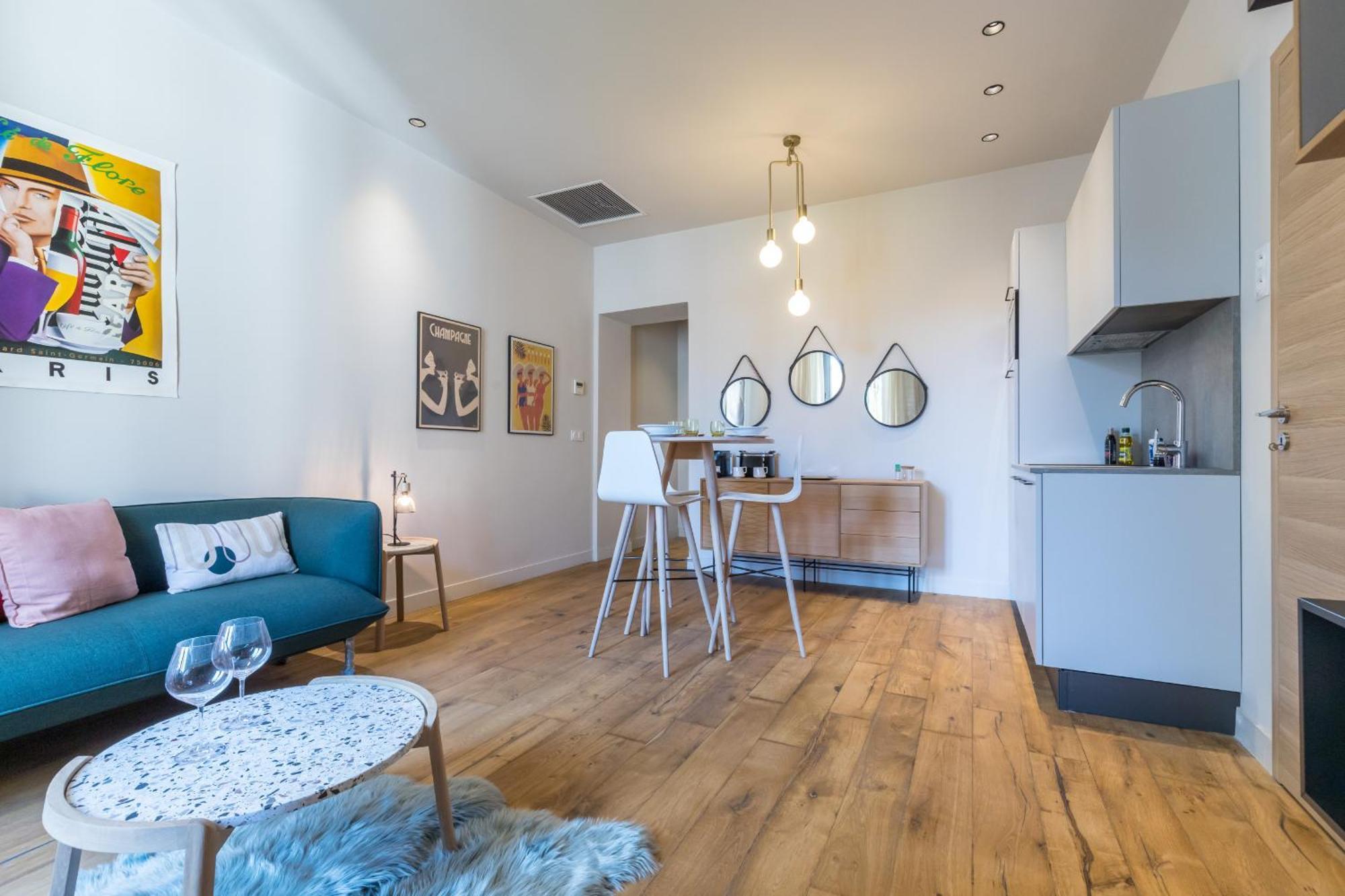 Refined & Cozy 1 Bedroom Downtown Nice Luaran gambar